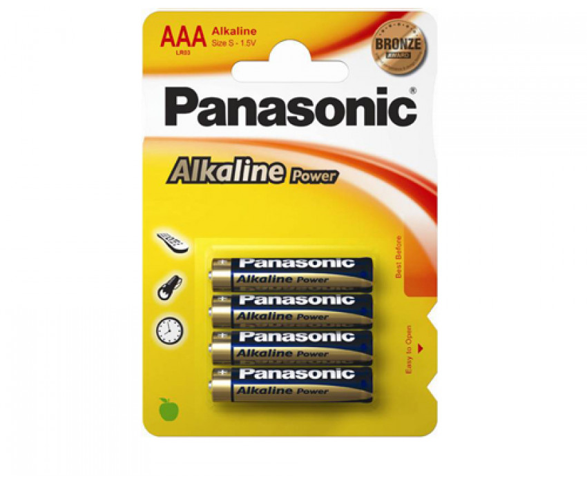 Panasonic alkalne baterije AAA 4kom v blistru