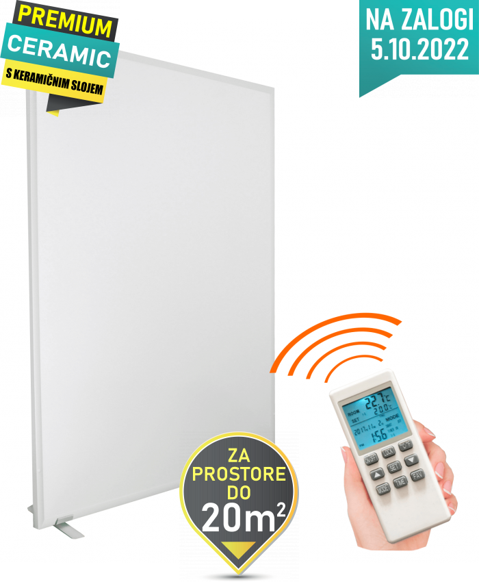 MOVE 900W IR panel z brezžičnim termostatom